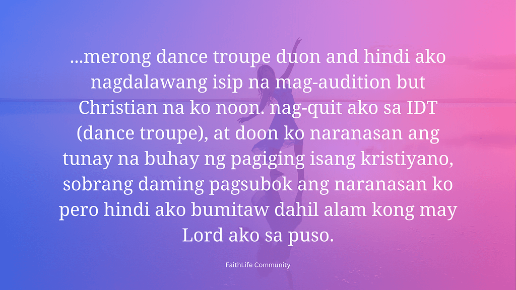 Sayaw para sa Diyos by Maureene