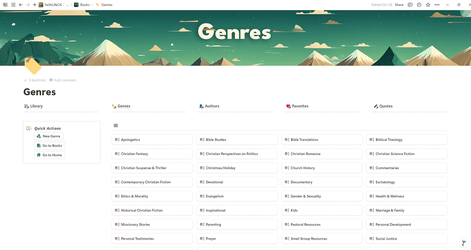 All-in-One FaithLife OS Notion Template - Image 22
