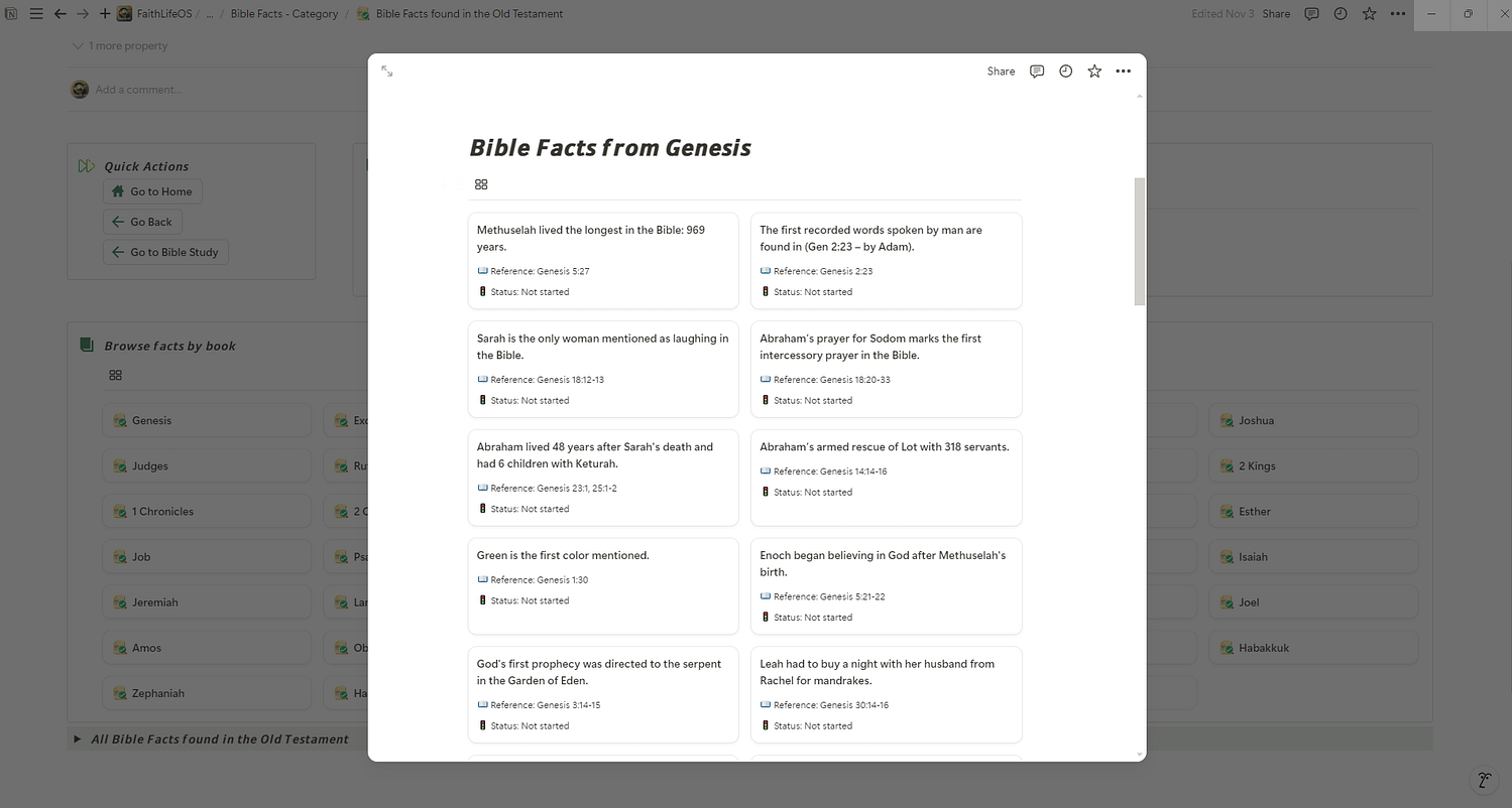 All-in-One FaithLife OS Notion Template - Image 14