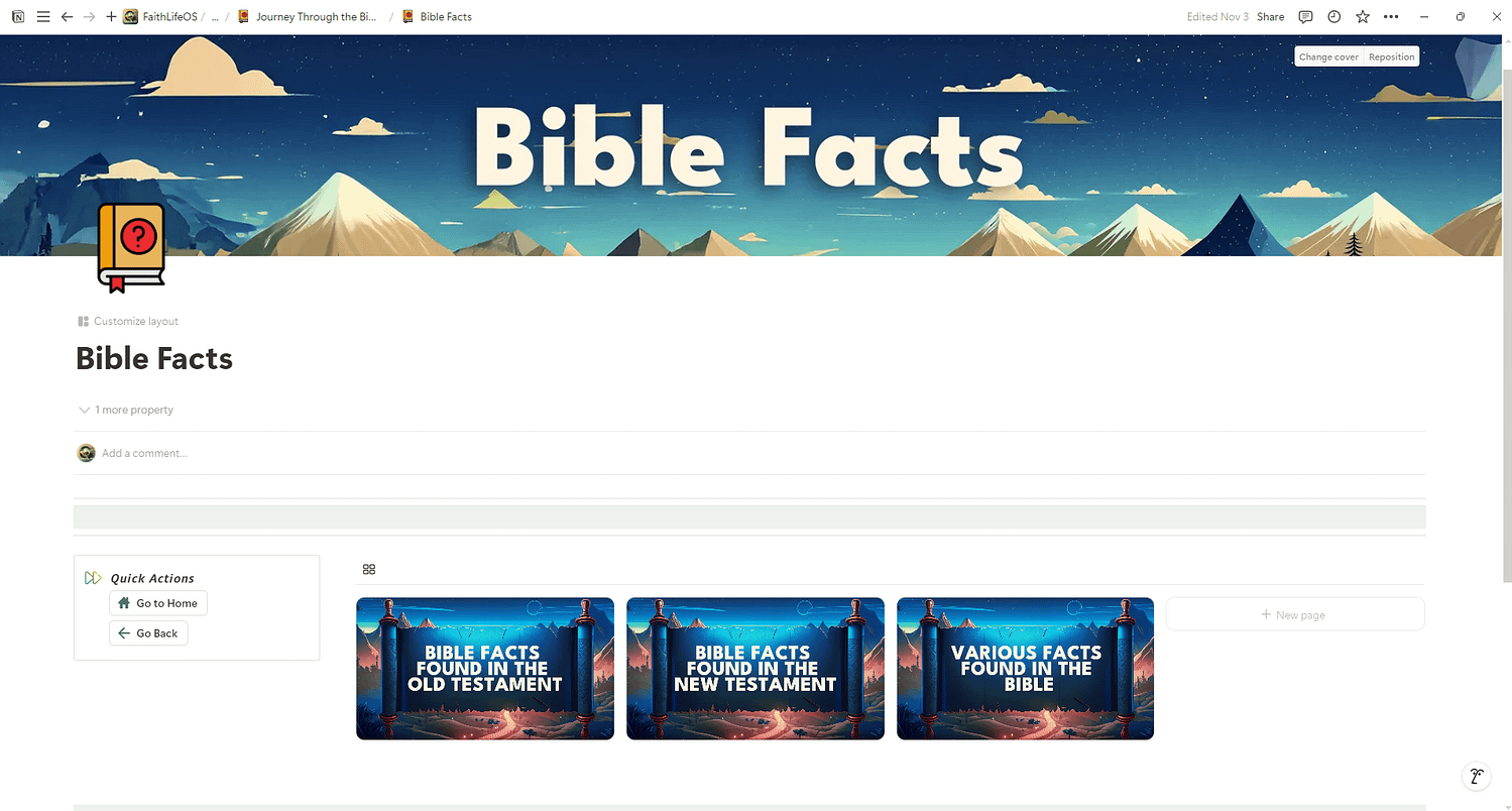 All-in-One FaithLife OS Notion Template - Image 16