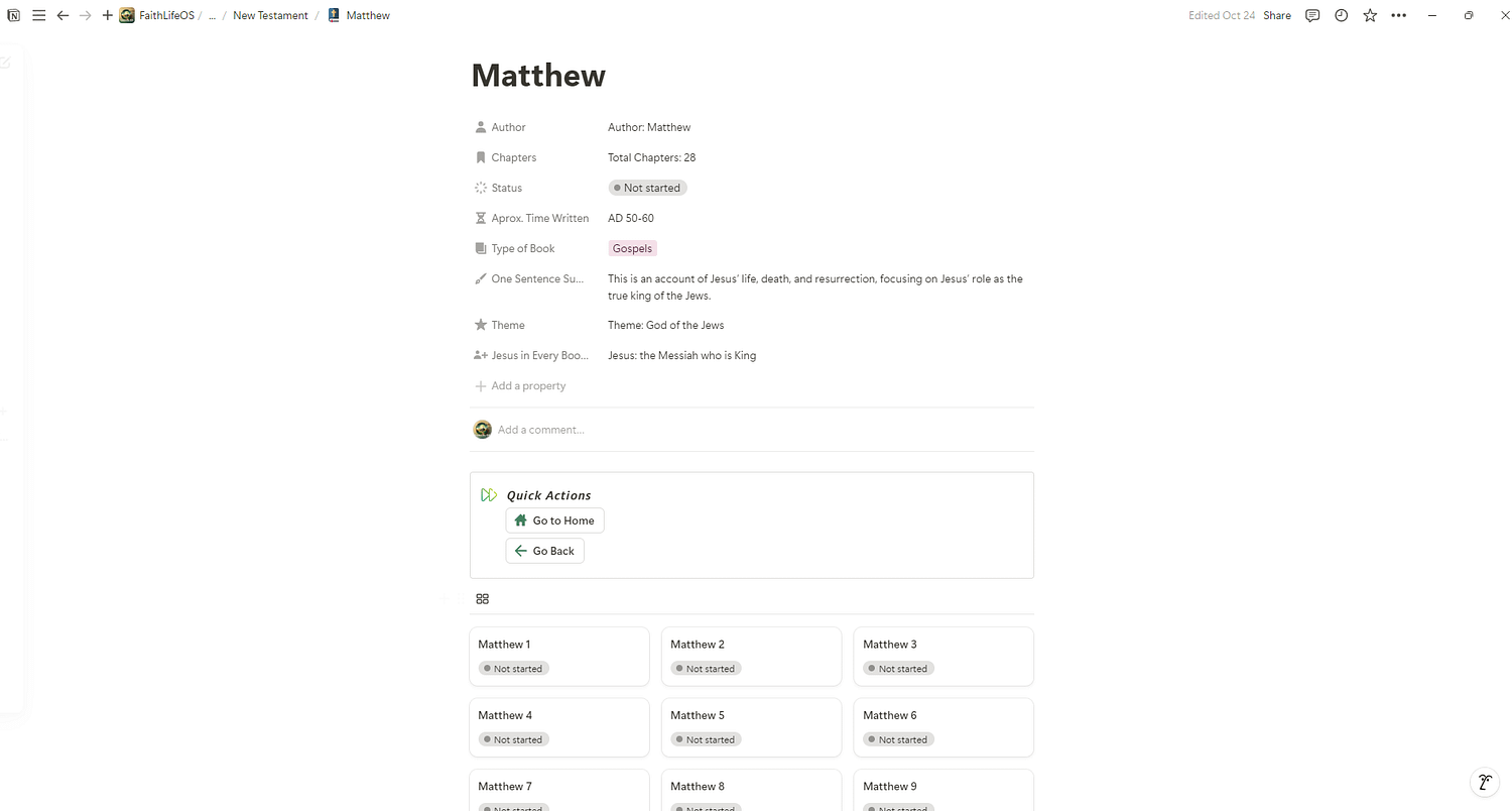 All-in-One FaithLife OS Notion Template - Image 18